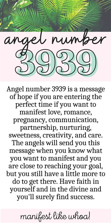 3939 Angel Number Meaning .